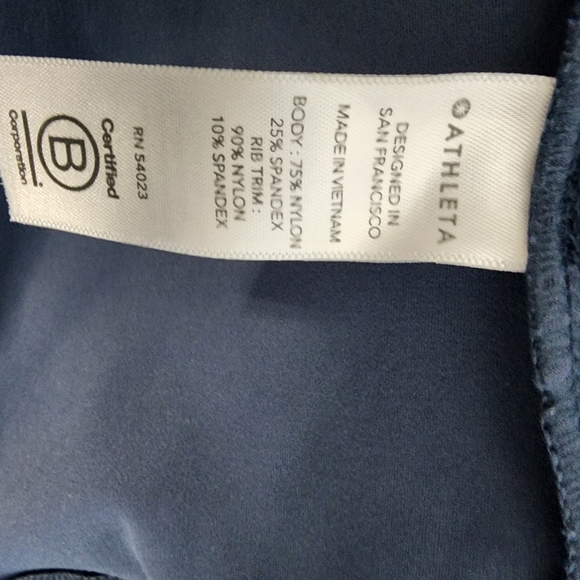 Athleta Women's Slate Zip Up Jacket Size S - Picture 3 of 3